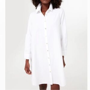 NWT Tuckernuck x Pomander Place Tuckernuck White Oxford Harris Oversized Shirt